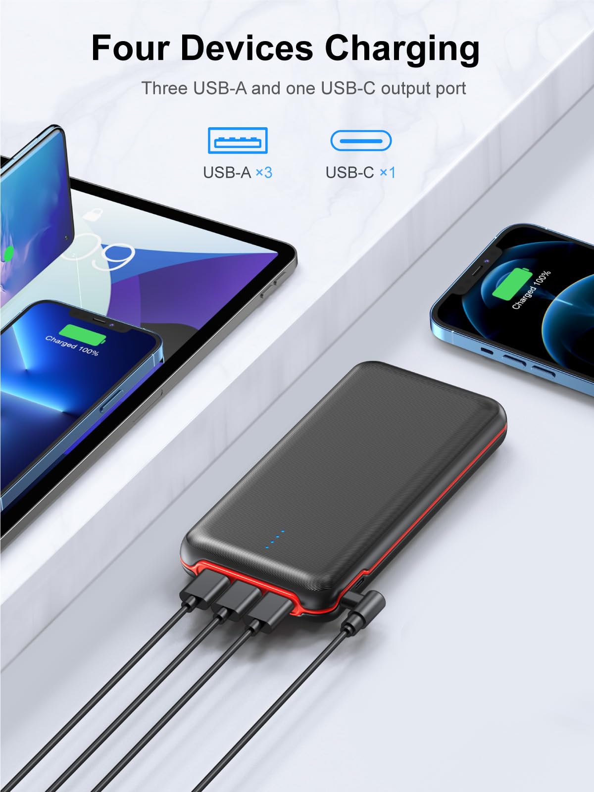 30000mAh Portable Charger with Fast Charging