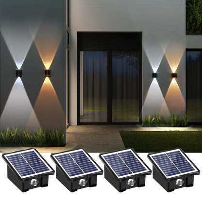 WONYO Solar Wall Lights 4 Pack Waterproof IP65