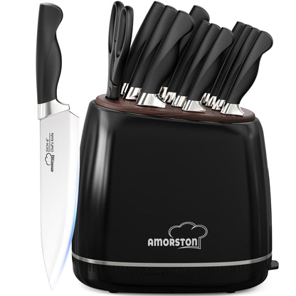 14-Piece Stainless Steel Kitchen Knife Set