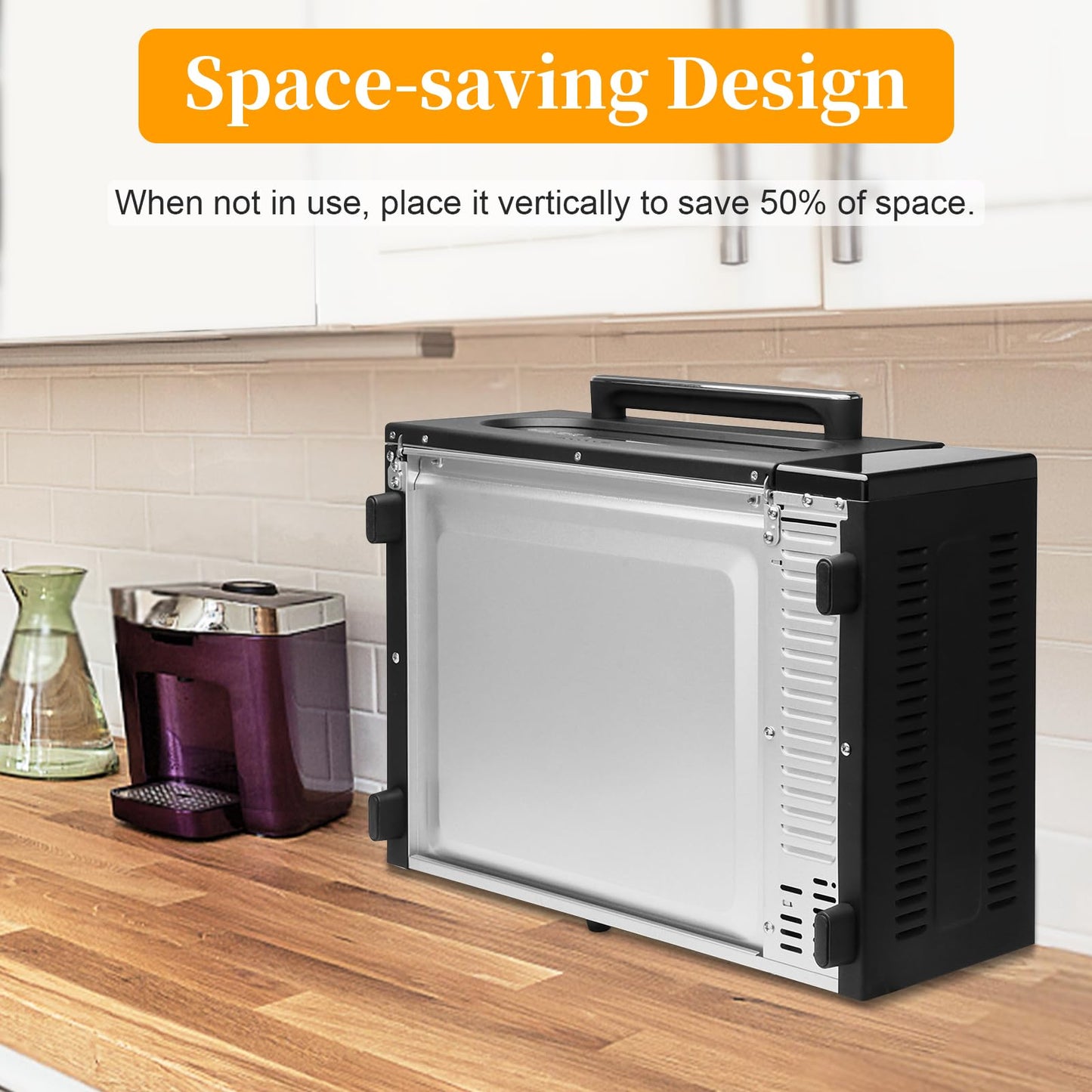 SEEDEEM 10-in-1 Convection Toaster Oven, 15L
