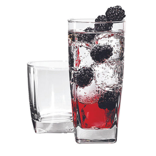 Anchor Hocking Set of 16 Clear Drinking Glasses