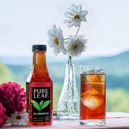 Pure Leaf Raspberry Iced Tea, 12 Bottles
