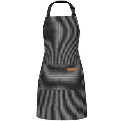 Adjustable Chef Apron with 2 Pockets