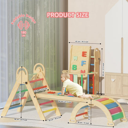 Montessori Climbing Set for Toddlers Ages 1-4