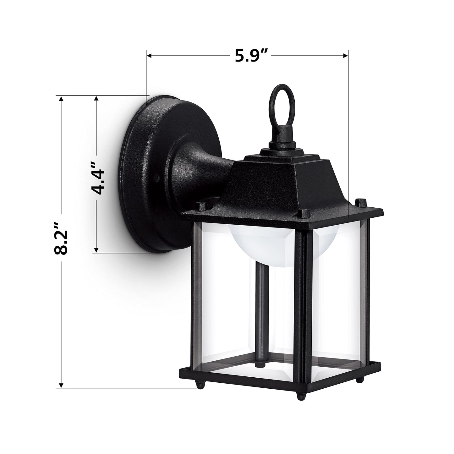 2-Pack Philips LED Outdoor Wall Lanterns