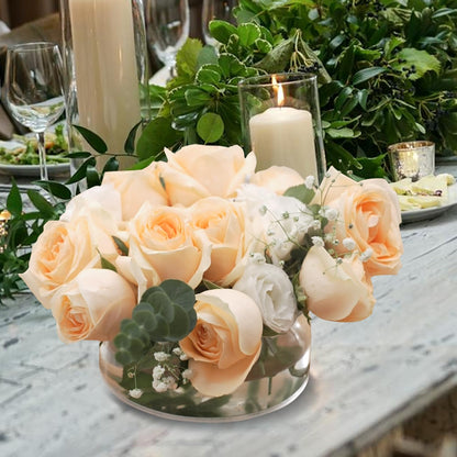 3 PCS Acrylic Floral Vases Centerpieces for Tables