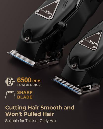 VGRPRO Men's Cordless Clipper and Trimmer Set