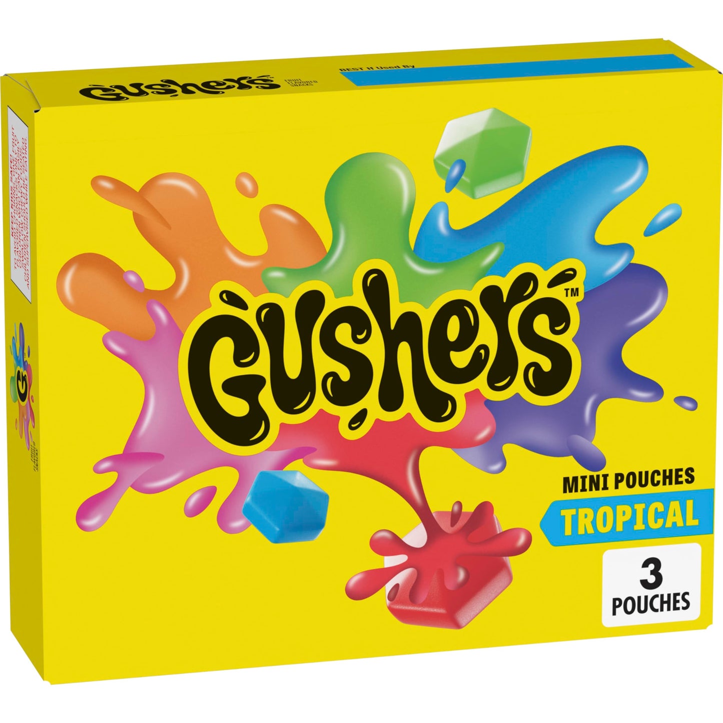 Gushers Tropical Fruit Snacks - 3 Count Pack