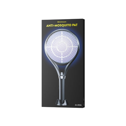 Minimoon Rechargeable Electric Fly Swatter Racket