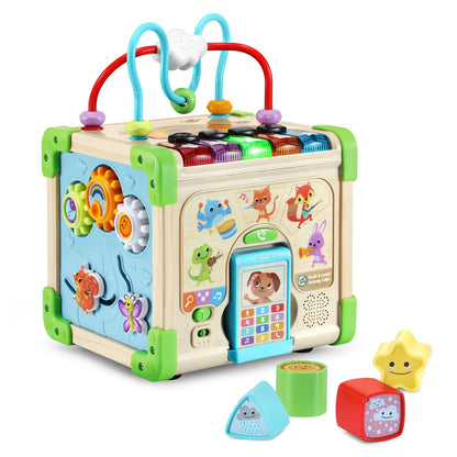 LeapFrog Wooden Activity Cube for Kids