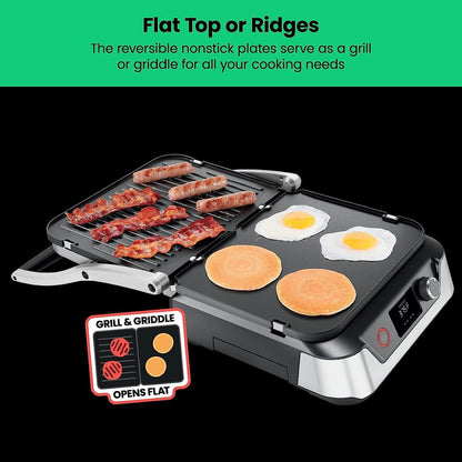 Chefman 5-in-1 Panini Press and Grill Combo