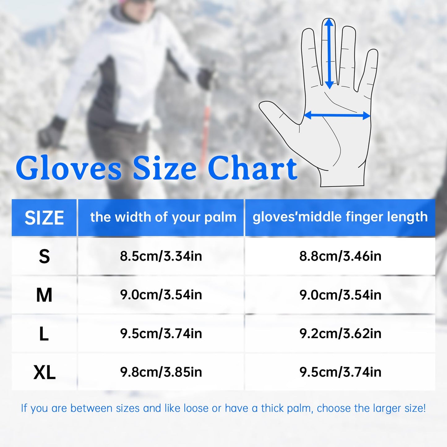 BESSTEVEN Thermal Touch Screen Winter Gloves