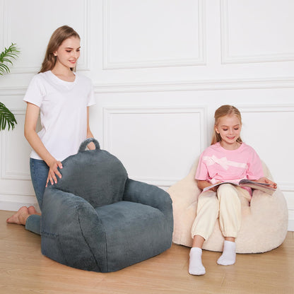 Giant Fluffy Bean Bag Chair for Kids