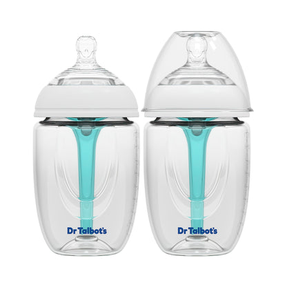 2 Pack Dr. Talbot's Anti-Colic Baby Bottles