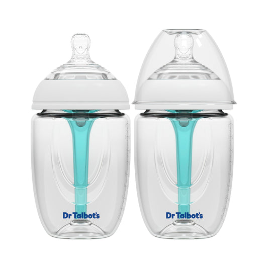 2 Pack Dr. Talbot's Anti-Colic Baby Bottles