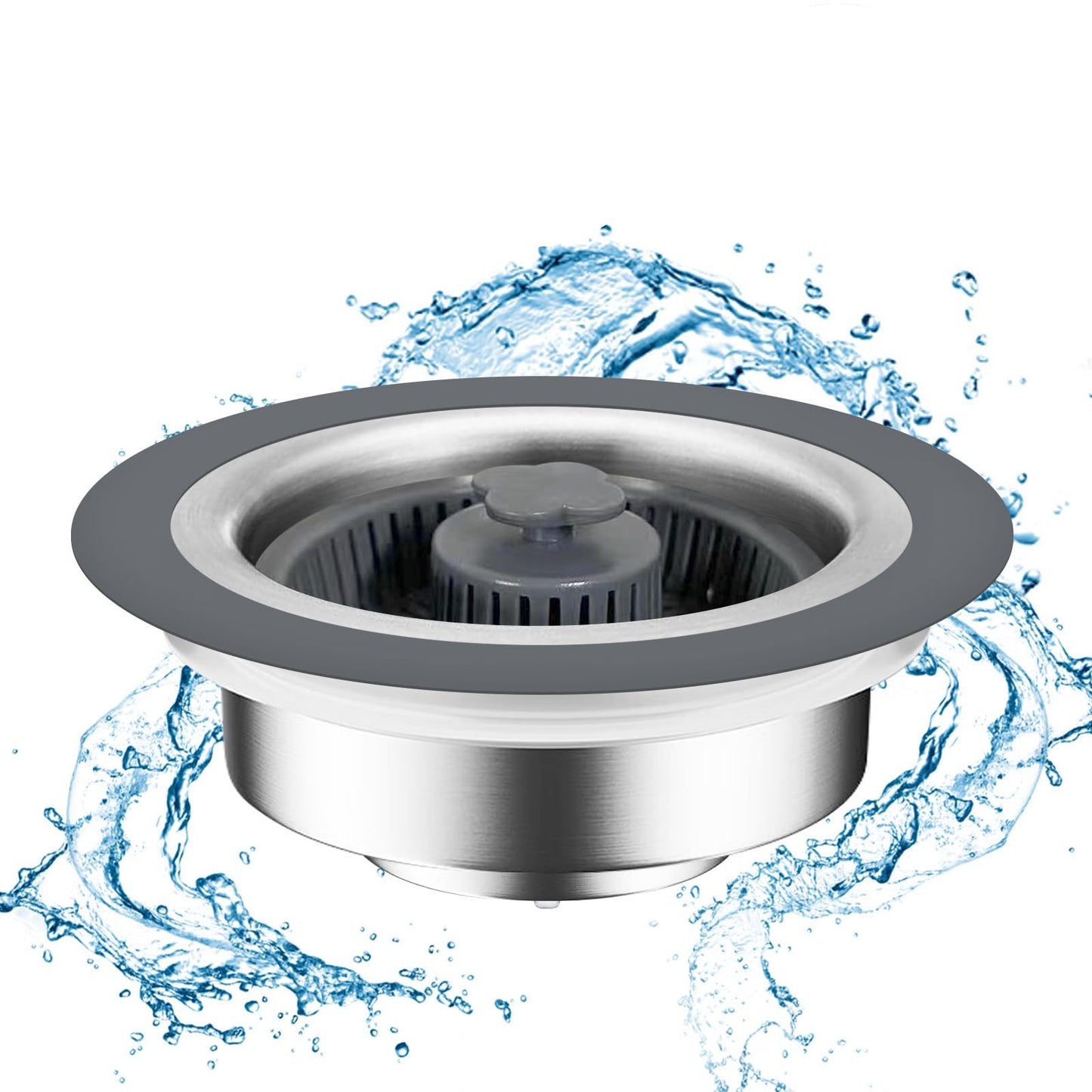 2 Pack Stainless Steel Kitchen Sink Strainers