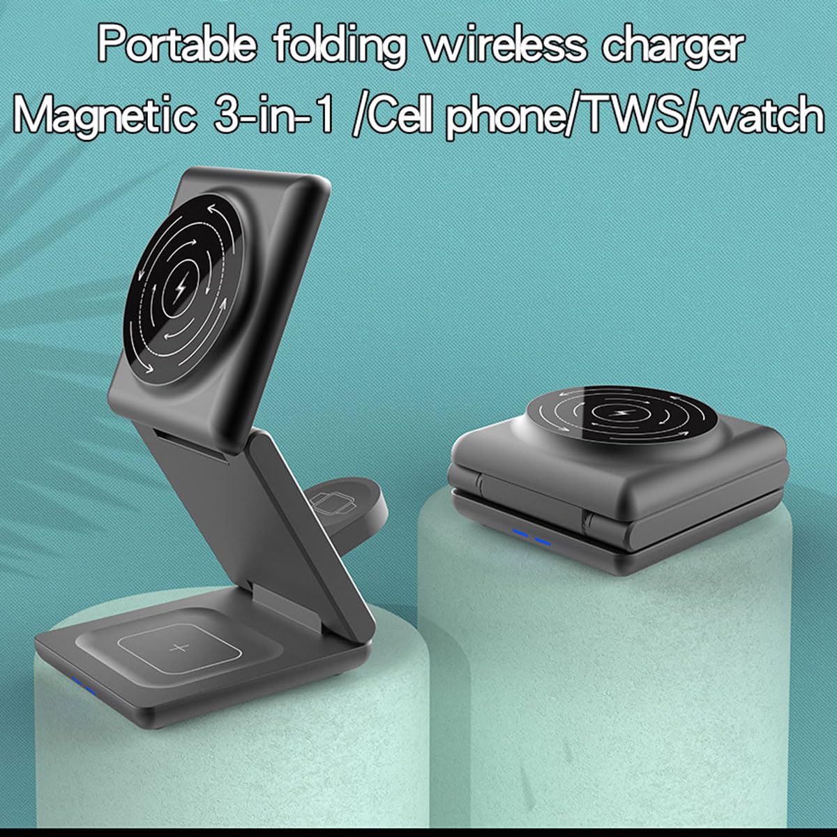 3 in 1 Magnetic Wireless Charger for Apple Devices