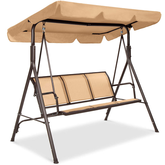 Best Choice 2-Seater Outdoor Canopy Swing Glider