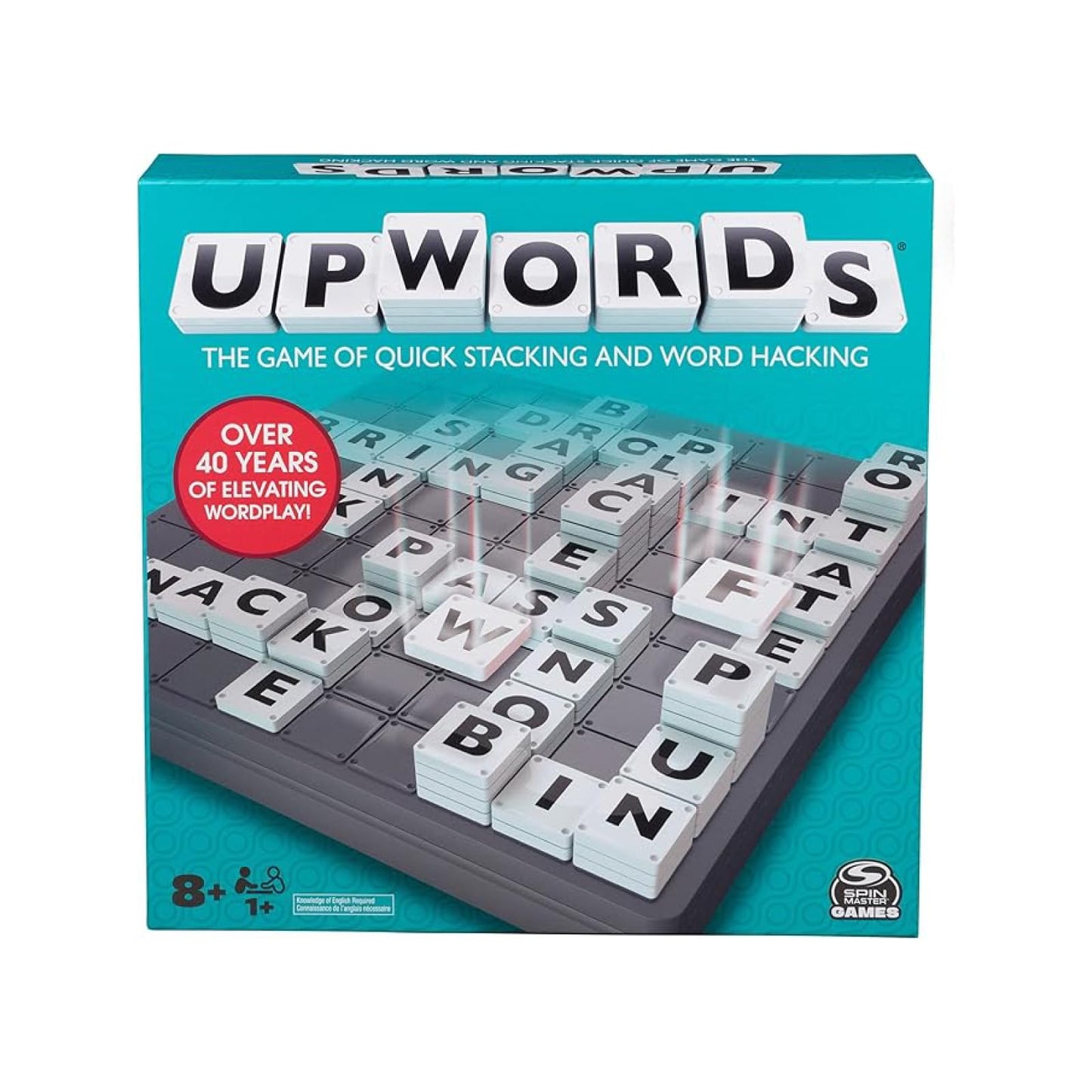 Upwords Word Game for Quick Stacking Fun