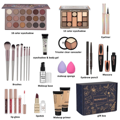 Teen Makeup Kit Set - Eyeshadow, Foundation, Gift