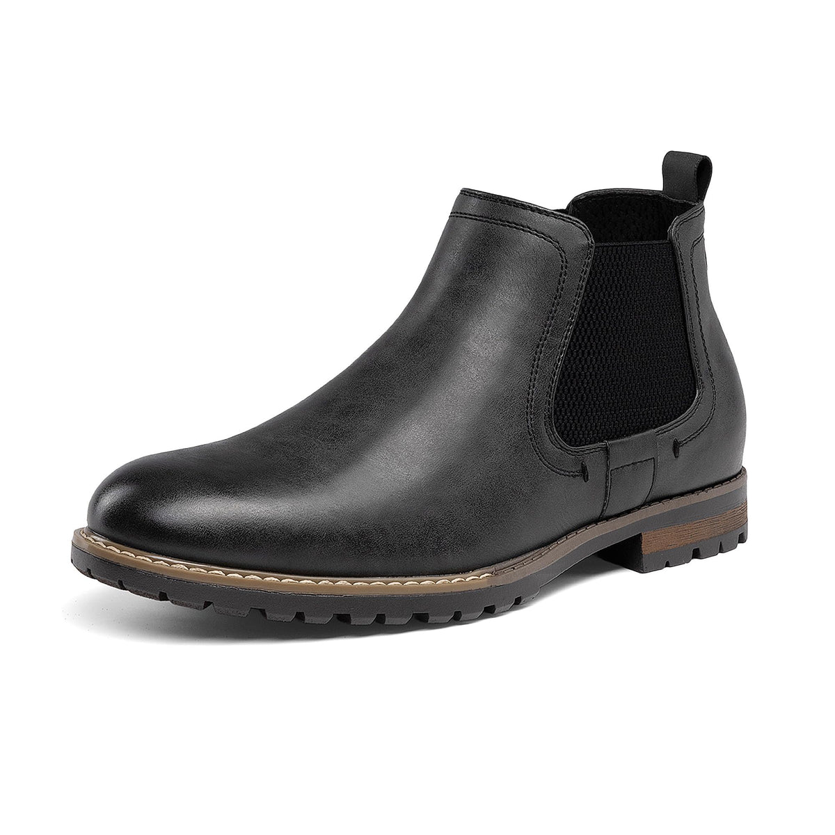 Bruno Marc Casual Slip-On Chelsea Ankle Boots