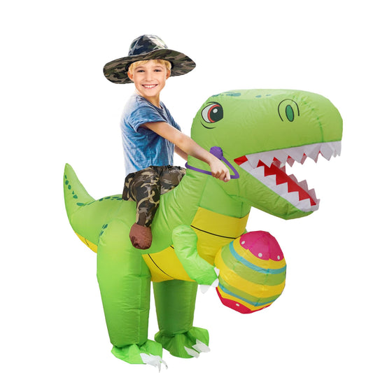 Inflatable T-Rex Costume for Kids Halloween Party