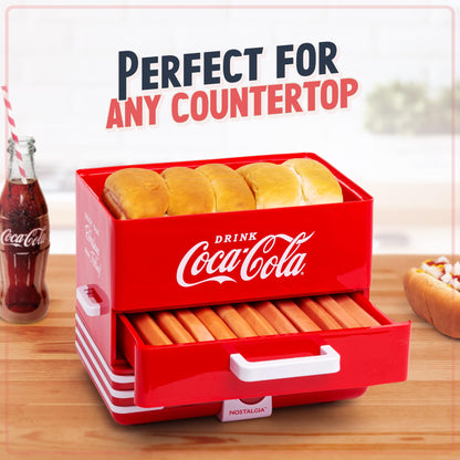 Nostalgia Diner-Style Hot Dog Steamer & Warmer
