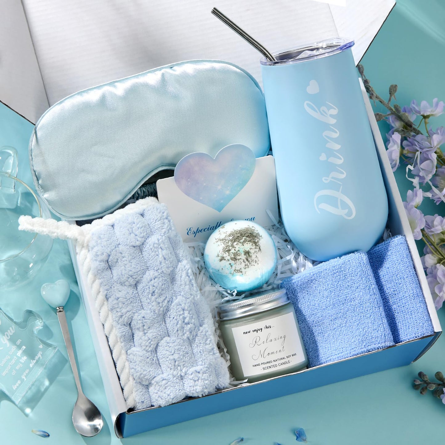 Get Well Soon Self Care Gift Basket