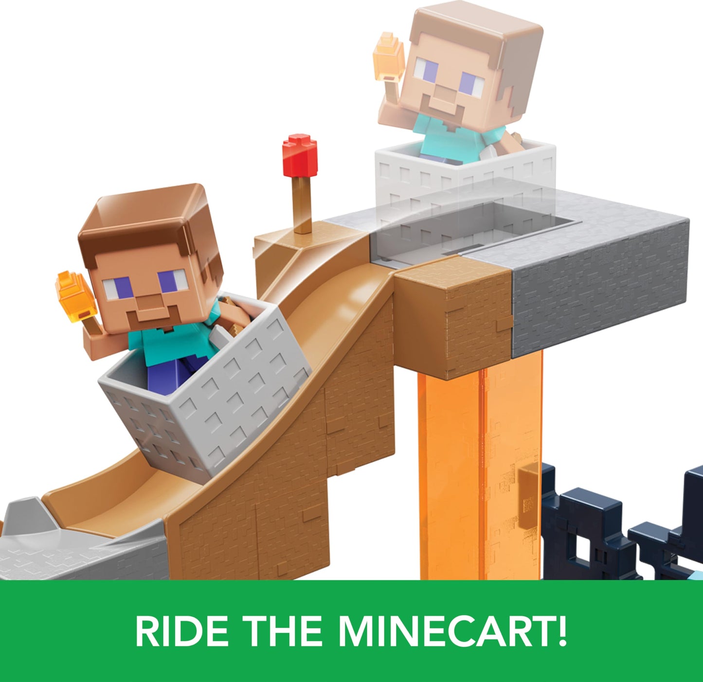 Mattel Minecraft Mini Mode Warden Playset with Figures