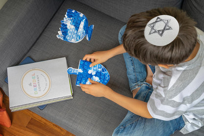 Dreidel Poppit Fidget Toy Set for Hanukkah