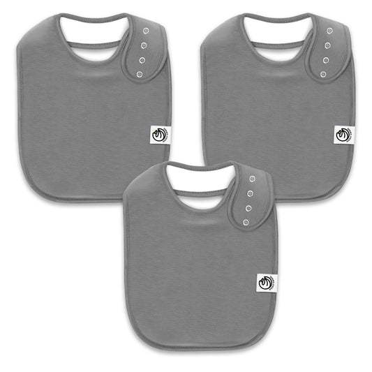 3 Pack Organic Cotton Baby Drool Bibs