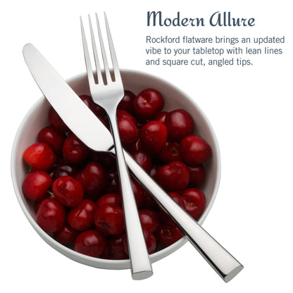 Mikasa 20-Piece Stainless Steel Flatware Set for 4