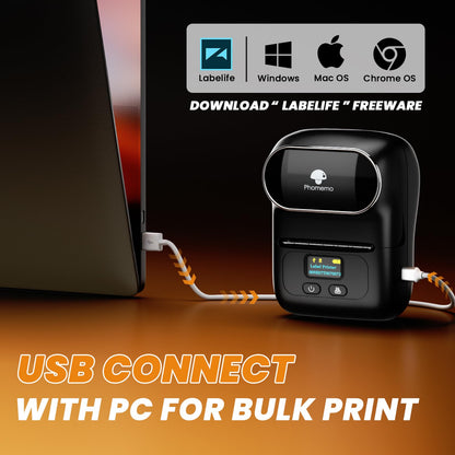 Phomemo M110 Bluetooth Label Maker for Small Business