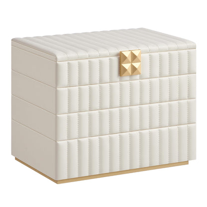 SONGMICS 4-Tier Stackable Jewelry Storage Organizer