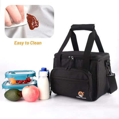 12 Can Insulated Lunch Bag for Work & Picnic