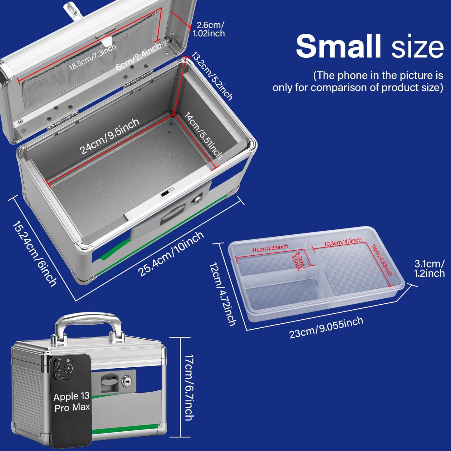 Medicine Lock Box for Safe Medication Storage
