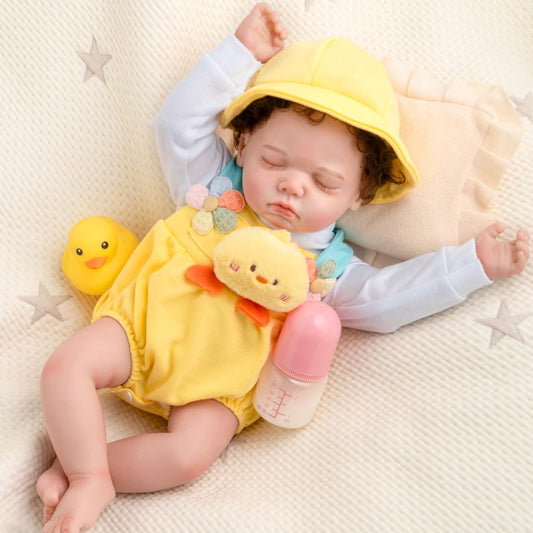 Lifelike 18-Inch Reborn Baby Doll with Accessories