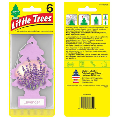 LITTLE TREES Lavender Car Air Fresheners - 24 Pack