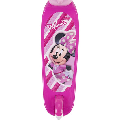 Huffy Disney Minnie Mouse Toddler Scooter, Ideal for Ages 3+, 3 Wheels, Wide Pink Deck with Minnie Mouse Graphics, Easy-Balance Scooter, Durable, Safe and Comfortable