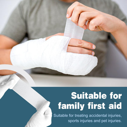 AZEN 20 Pack Premium Gauze Bandage Rolls