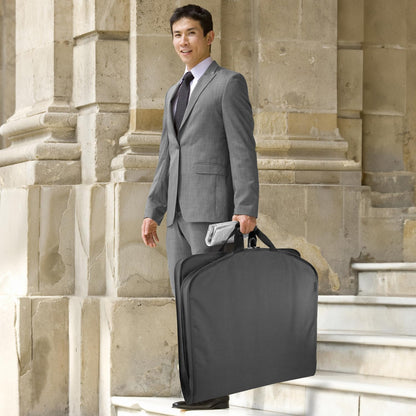 WallyBags® 40” Deluxe Carry-On Travel Garment Bag, Perfect for Suits and Shirts