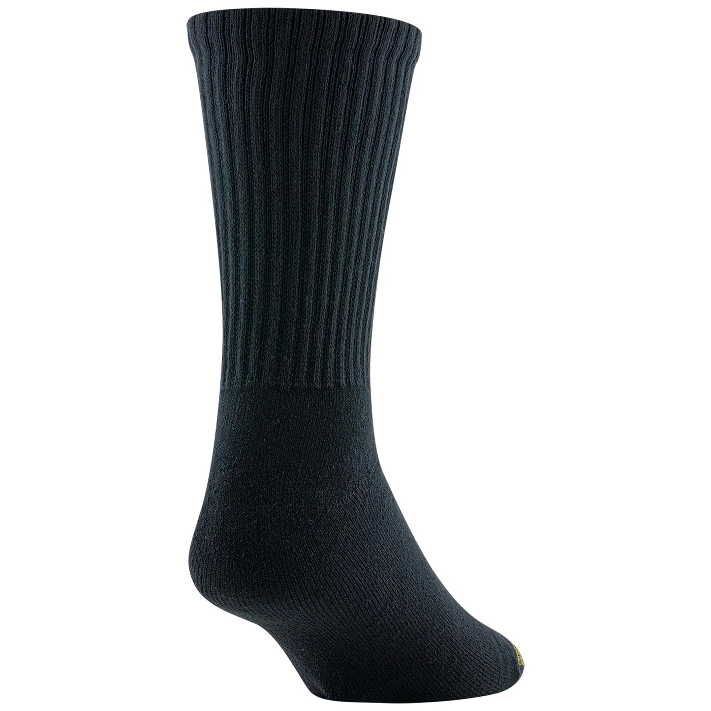 GOLDTOE Men's Cotton Blend Athletic Crew Socks