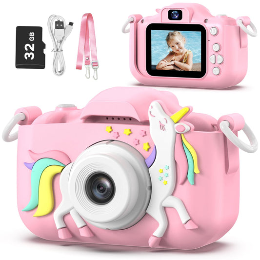 Kids Digital Video Camera by Goopow with SD Card