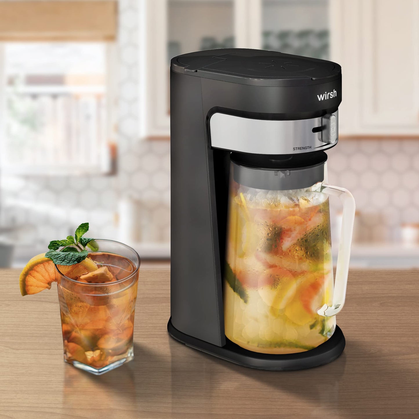 wirsh Iced Tea and Coffee Maker with Pitcher