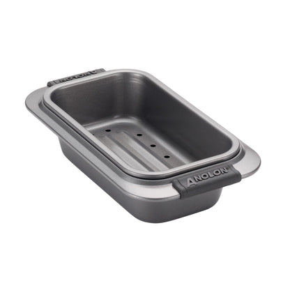 Anolon Nonstick Bakeware Meatloaf Pan Set, 2 Piece