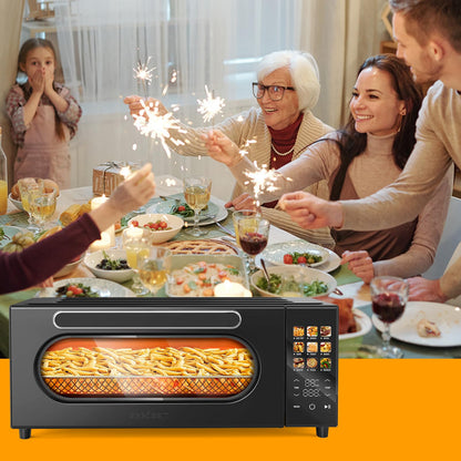 SEEDEEM 10-in-1 Convection Toaster Oven, 15L