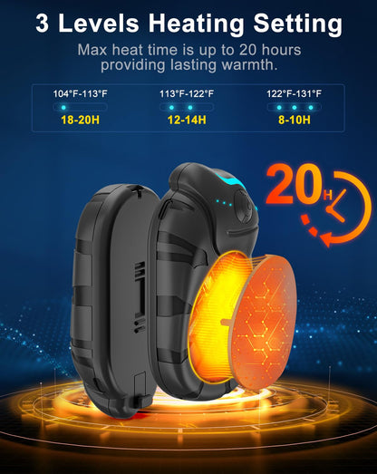 Rechargeable Hand Warmers 6000mAh Portable Heater