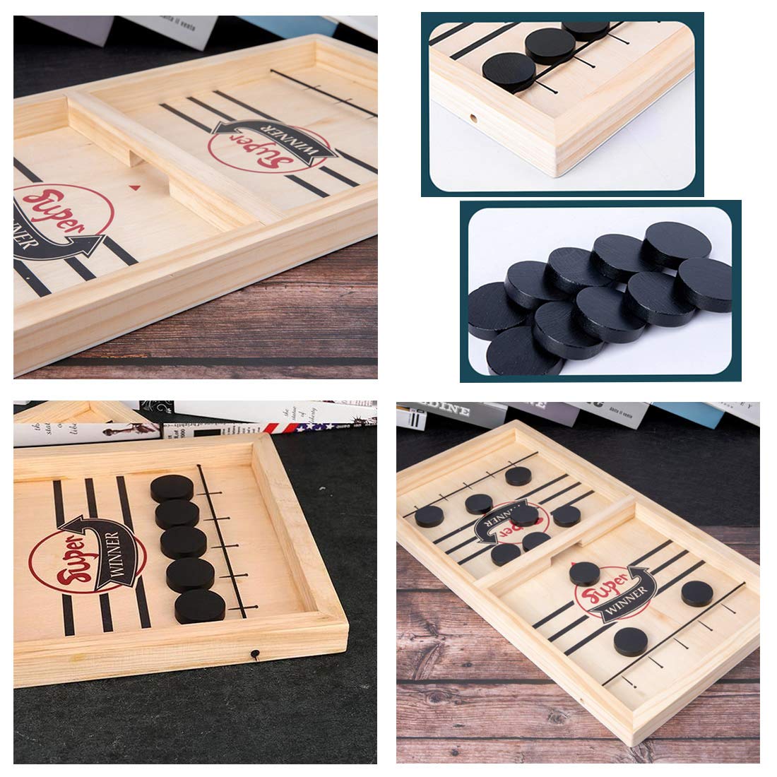 Fast Sling Puck Game for Kids and Adults