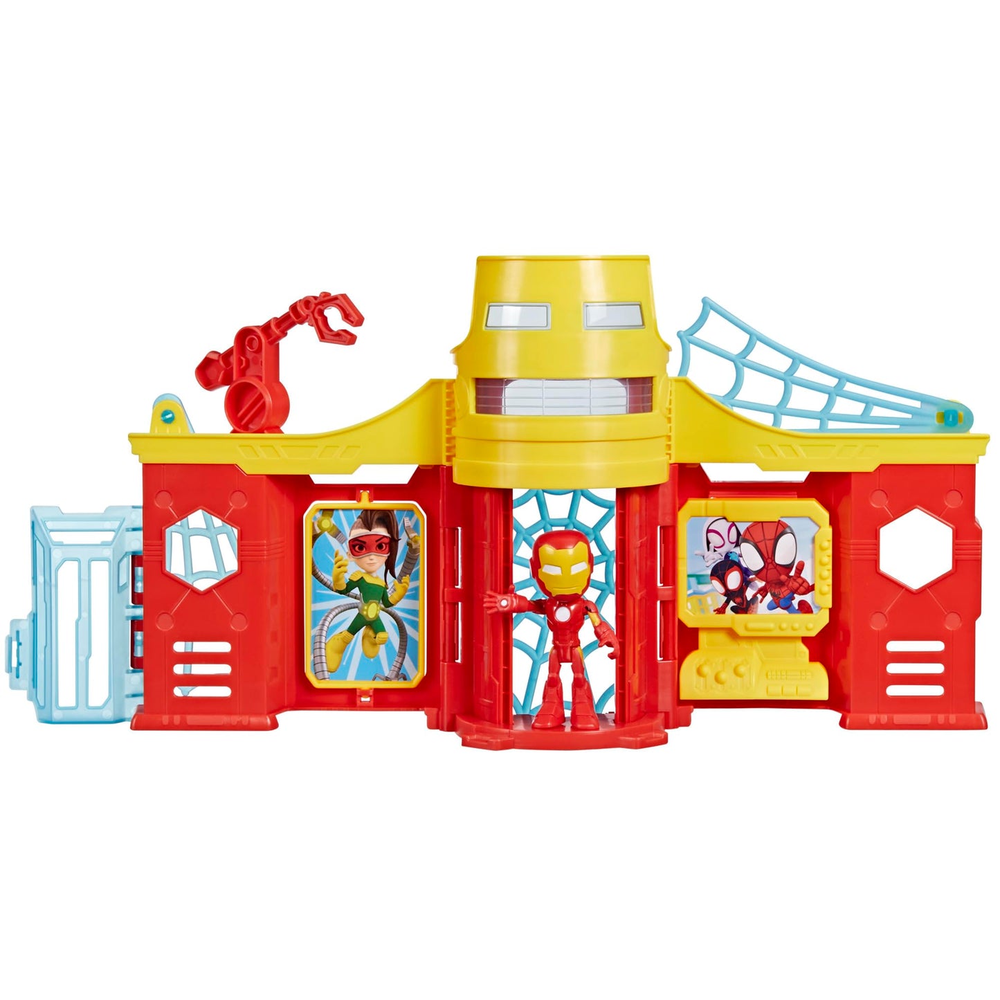 Hasbro Spidey Stark Tower Playset with Iron Man Figure