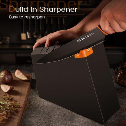15-Piece Astercook Dishwasher Safe Knife Set
